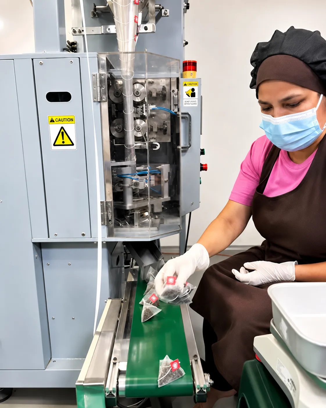 Ethically sourced botanicals filled at the Klense Supply facility